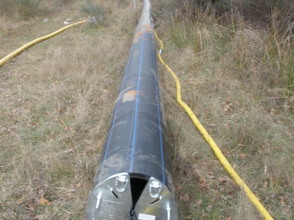  90m Neurohr, 90m (300 ft) long new pipe © TERRA AG, Reiden, Switzerland