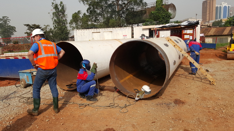 A Kolossus out of Steel – the Steel Pipe Ram TR 565 rams in Uganda, pic 2