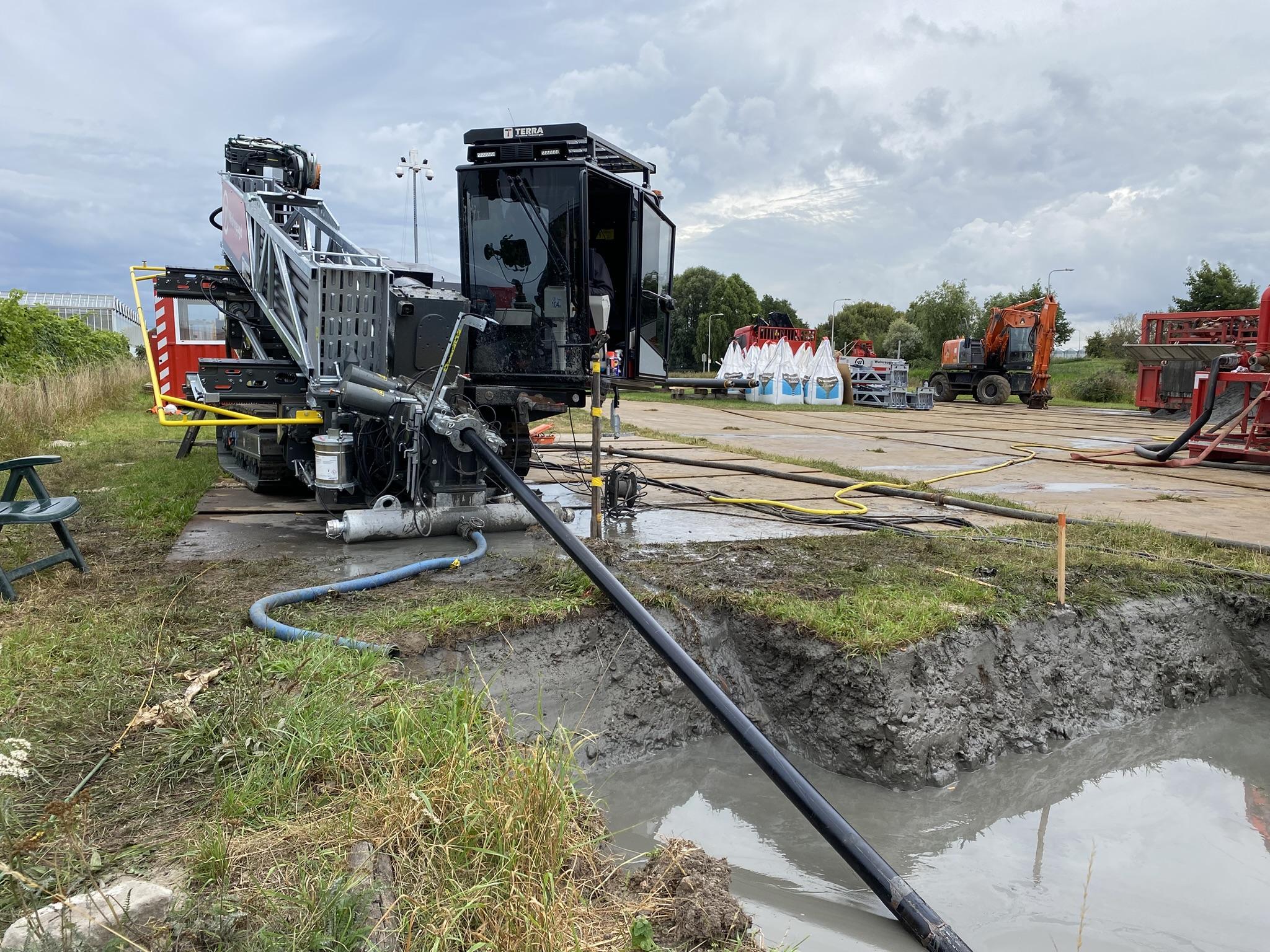 HIGH BENTONITE FLOW RATE 