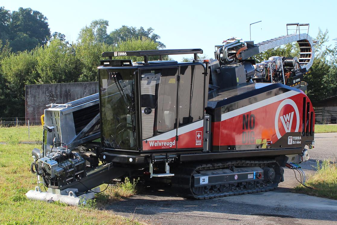 THE FIRST 30 T FULLY ELECTRIC HORIZONTAL DIRECTIONAL DRILL